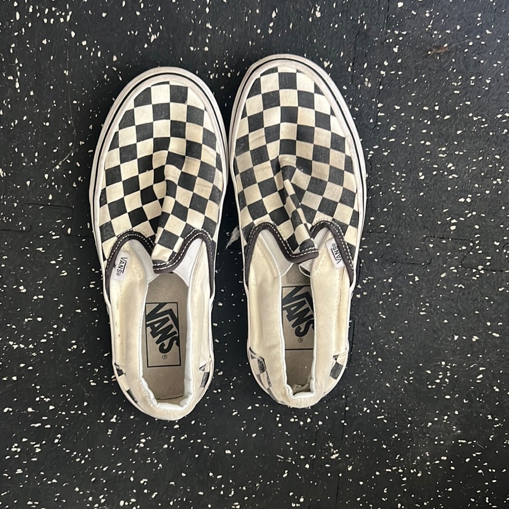 Checkered Vans